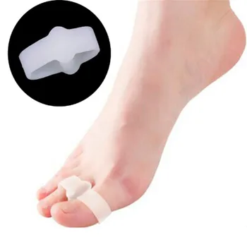 2PCS/pár lábfájdalomcsillapító gélpárna Hallux Valgus Pro lábujj-elválasztók igazítása szilikon talpbetétek Bunion kiváló minőségű