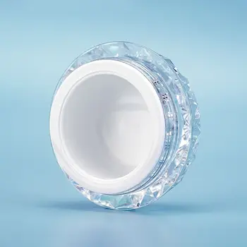Gyémánt krémes palackok Luxus 50g káprázatos színes lotion injekciós üvegek Üres arcmaszk Arckrémes dobozok Utazás