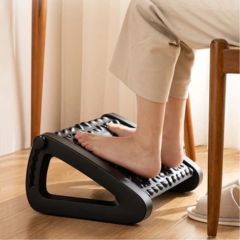 ELOS-Foot Rest Tool Állítható lábugró platform görgőkkel Lábtartó szék Kényelmes masszázspárna játékhoz