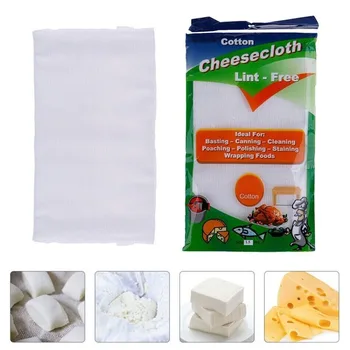 Konyhai géz sajtkendő 2 yard sajtkendő TARTÓS 20. fokozatú sajtkendő Konyhai sajtkendő újrafelhasználható vadonatúj