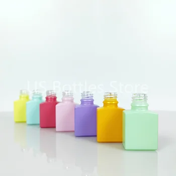 Kiváló minőségű 15ml Luxus bőrápoló szérum cseppentő palackok Illóolajok Kozmetikai üvegpalackok Essence Pink Zöld Kék 5db