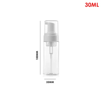 1 ~ 10DB Liplasting 300ml üres facsart habzó szivattyú szappanhab palack kozmetikai tartályok adagoló üvegek PET smink utazás