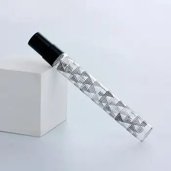 1Pc 10 ml-es spray-palack nyomtatott parfümös üveg alumínium permetező üvegpalack utazási kozmetikai mintaadagoló palack üres palack