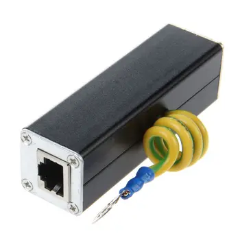  semoic RJ45 dugó Ethernet hálózati túlfeszültség-védő Thunder Arrester 100MHz