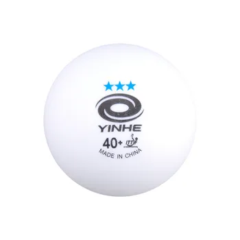 60 golyó YINHE Galaxy 3 csillagos varrat nélküli asztalitenisz labdák műanyag 40+ ITTF által jóváhagyott fehér poli pingpong labda