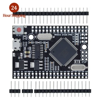 MEGA 2560 PRO beágyazza a CH340G/ATMEGA2560-16AU chipet apa pinheaderekkel Kompatibilis az Arduino Mega2560 DIY