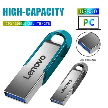 USB pendrive USB 3.0 nagy sebességű fájlátvitel USB flash meghajtó 2TB 1TB 512GB hordozható vízálló U stick PC laptophoz Új