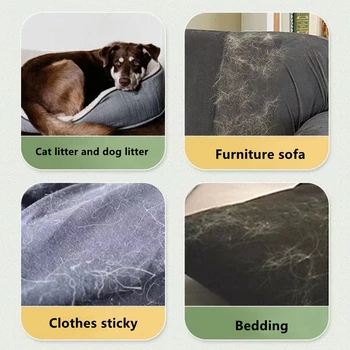 Kisállatszőr eltávolító görgős szöszeltávolító ruházathoz Szösz kanapé szőnyeg eltávolítja a szőrszálakat Macska és kutyák Háztartási tisztító eszközök