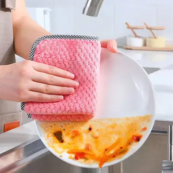 Konyhai napi konyharuha mosogatórongy edények konyhai tisztítószerekhez otthoni nedvszívó súrolópárna tisztítókendők