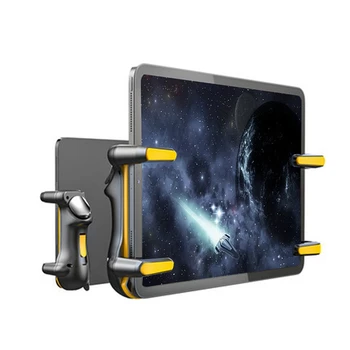 6X PUBG esetén Trigger vezérlő iPad táblagép kapacitásához L1R1 tűzcél gomb triggerek Gamepad joystick