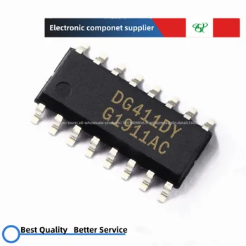 10DBS DG411DY DG411 SMD DG411DYZ SOP16 Négycsatornás CMOS analóg switch chip