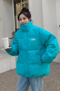 Beardon téli női kabát Parkas pamutpehely párnázott kabát Népszerű puha vastag szabadidőállvány galléros felsőruházat