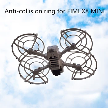 Gyorskioldású légcsavarvédő FIMI X8 MINI-hez Ütközésgátló védőgyűrű Propeller védők Tartozék drón tartozékok