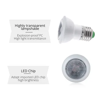 LED izzó E27 B22 RGB távolsági izzó távirányítóval szabályozható spotlámpa a szoba otthoni nappali dekorációjához