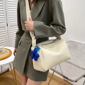 Márka párnatáska női kiváló minőségű vászon válltáska divat pénztárcák és kézitáska tervező crossbody luxus Boston aranyos táska
