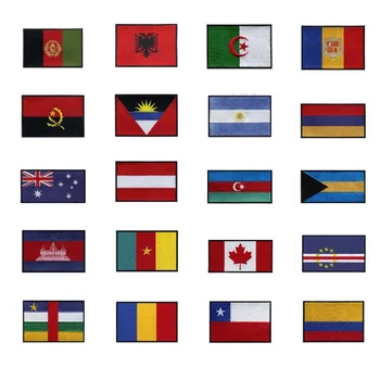 Kirgizisztán hímzés zászlófolt 3