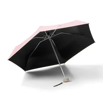 Kis Uv esernyő Mini vinil védelem Napernyő és ultraibolya divat hordozható zsebnap