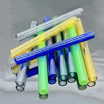 4 hüvelyk hosszú 5 színű üveg boroszilikát fúvócsövek 10 mm OD 2mm vastag fali csövek különböző alkalmazásokhoz