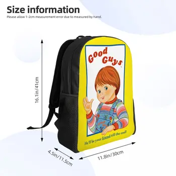 Testreszabott gyerekjáték Jó fiúk Chucky hátizsák női férfi divat könyvtáska főiskolai iskolatáskákhoz