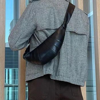 Normcore/Minimalist Hobos mellkasi táska nőknek Luxus designer kézitáska pénztárcák 2023 Új, nagy kapacitású vállkeresztben