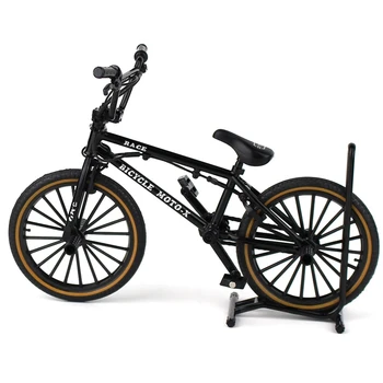 1:8 Mini ötvözet versenykerékpár Diecast modell fém Mountain Bike zseb Hordozható szimulációs gyűjtemény Ajándékok Játékok gyerekeknek
