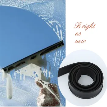 106Cm Gumi ablaktörlő üveg szerszámok Üvegkaparó víz Gumi Cikk Hosszú gumibetét Háztartási tisztítóeszközök Fehér Fekete Kék