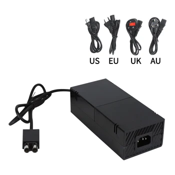 AC 100V-240V játékkonzol hálózati adapter US/EU/UK/AU csatlakozó USB-töltő az Xbox One konzolhoz Hálózati adapter töltő Játéktartozékok
