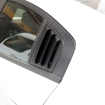 Oldalsó ablakrácsok légtelenítő kanál árnyékolók fedél redőnyök ABS Dodge Chargerhez 2015-2021