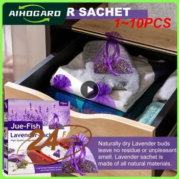 1~10PCS doboz aromaterápiás táska kártevőirtó levegő levendula szekrény szekrény autó lógó illatos tasak légfrissítő otthoni illatok