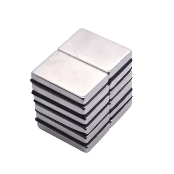 NdFeB mágnes nagy blokk alakú N35 50 * 30 * 5mm magas Eladó ritkaföldfémek állandó neodímium blokk szuper erős téglalap alakú mágnesek