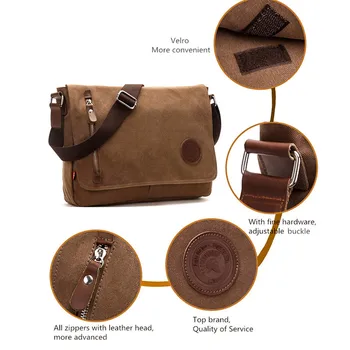 Jamhoo Retro vászon crossbody táskák női luxusmárka Messenger táska Crossbody női táska laptop válltáska fema számára