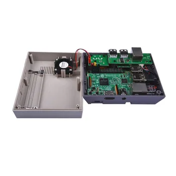 Retroflag NESPi Case+ Plus funkcionális bekapcsológomb biztonságos leállítással a Retro Pi Raspberry Pi 3/2 B modellhez és a Raspberry Pi 3B+