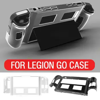 Legion Go TPU játékkonzolhoz Védőtok átlátszó bőr hüvely Kézi játék kiegészítők Kiváló minőségű csúszásgátló tok
