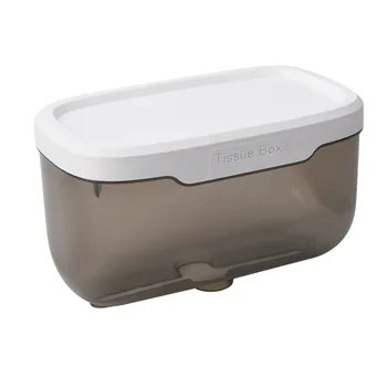 Lyukasztómentes WC-papírtartó doboz vízálló tároló WC-papír tároló állvány papírtörlő konyha Fürdőszoba tároló doboz