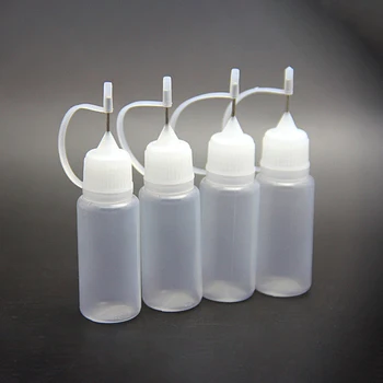  tűhegy ragasztó applikátor palackozó palack cső szubpalackozó lyuktöltő palack 10 ml-es puha palack kézműves szerszámmal