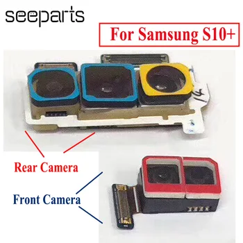 Samsung Galaxy S10+ elülső kamera Flex kábel Samsung S10 Plus hátsó kamera pótalkatrészeihez SM G975F / DS hátsó kamerához