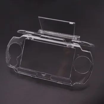 Átlátszó ház PSP 2000-hez 3000 átlátszó kemény hordtok Bepattintható kristályvédő tok Formák Sony készülékhez Új