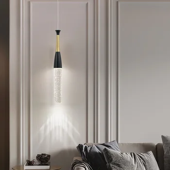 TEMAR Nordic Creative Pendant Lamp Crystal Bubble Shape dekoratív fény otthoni nappalihoz hálószoba
