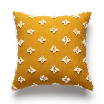 Nordic Cushion Small Daisy párnahuzat Nappali kanapé Sunflower párna ágy Öböl ablak párna párna Lakberendezés