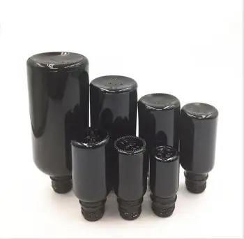 5ml fekete üveg illóolaj folyékony szérum komplex helyreállítási cseppentő gél szérum folyékony bőrápoló kozmetikai csomagolás