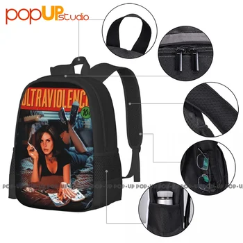 Lana Del Rey Ultraviolence hátizsák Nagy kapacitású iskolai cipőtáska Tornász táska táskák utazáshoz