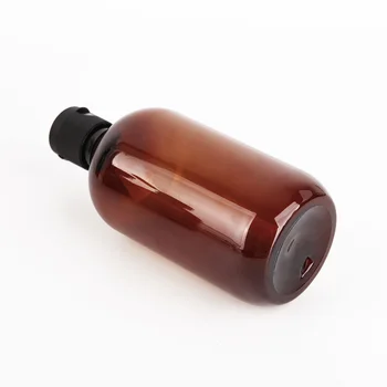 300 / 500ml Flip Cap samponadagoló palack szappan tusfürdő gél újratölthető palackok Fürdőszoba hordozható testápolási konténerek
