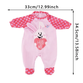 Kawaii baba ruházati kiegészítők 43 cm-es született baba babához,18 hüvelykes amerikai baba lány játékok,Nenuco,születésnapi karácsonyi ajándék