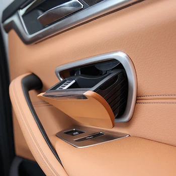 CarManGo autós kiegészítők BMW 5-ös G30-as sorozathoz 2017-2022 hátsó ajtó hamutartó doboz panel burkolat matrica burkolat keret belső dekoráció