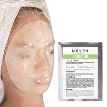 Hidratáló szalon SPA puha hidro zselés maszk por arcbőrápoló bőrápoló fehérítő rózsakollagén lehúzható DIY gumi arczsselés maszk