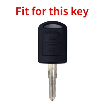szilikon 2 gomb Autós kulcstok tok fedél Opel Vauxhall Corsa Agila Meriva Combo távirányító Shell kulcstartó tartozékok