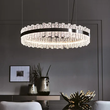 Építsd meg otthonunkat LED Home Deco üveg tervező Függő lámpák függőlámpa csillár beltéri világítás lámpatest ebédlőhöz