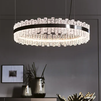 Építsd meg otthonunkat LED Home Deco üveg tervező Függő lámpák függőlámpa csillár beltéri világítás lámpatest ebédlőhöz
