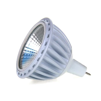 2X GU5,3 / MR16 6W COB LED Lámpa spot izzó izzó 420LM 60° 3000K meleg fehér DC 12V