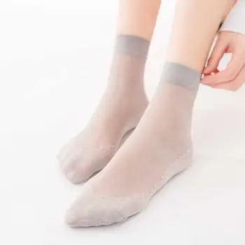 10 pár stílusos átlátszó zokni légáteresztő rövid áttetsző zokni átlátni a nyarat női zokni